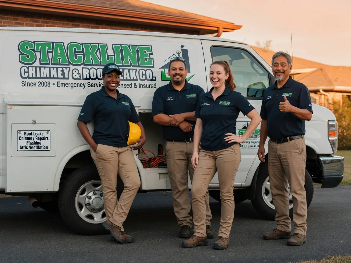 Chimney flashing repair company in Santa Rosa, CA